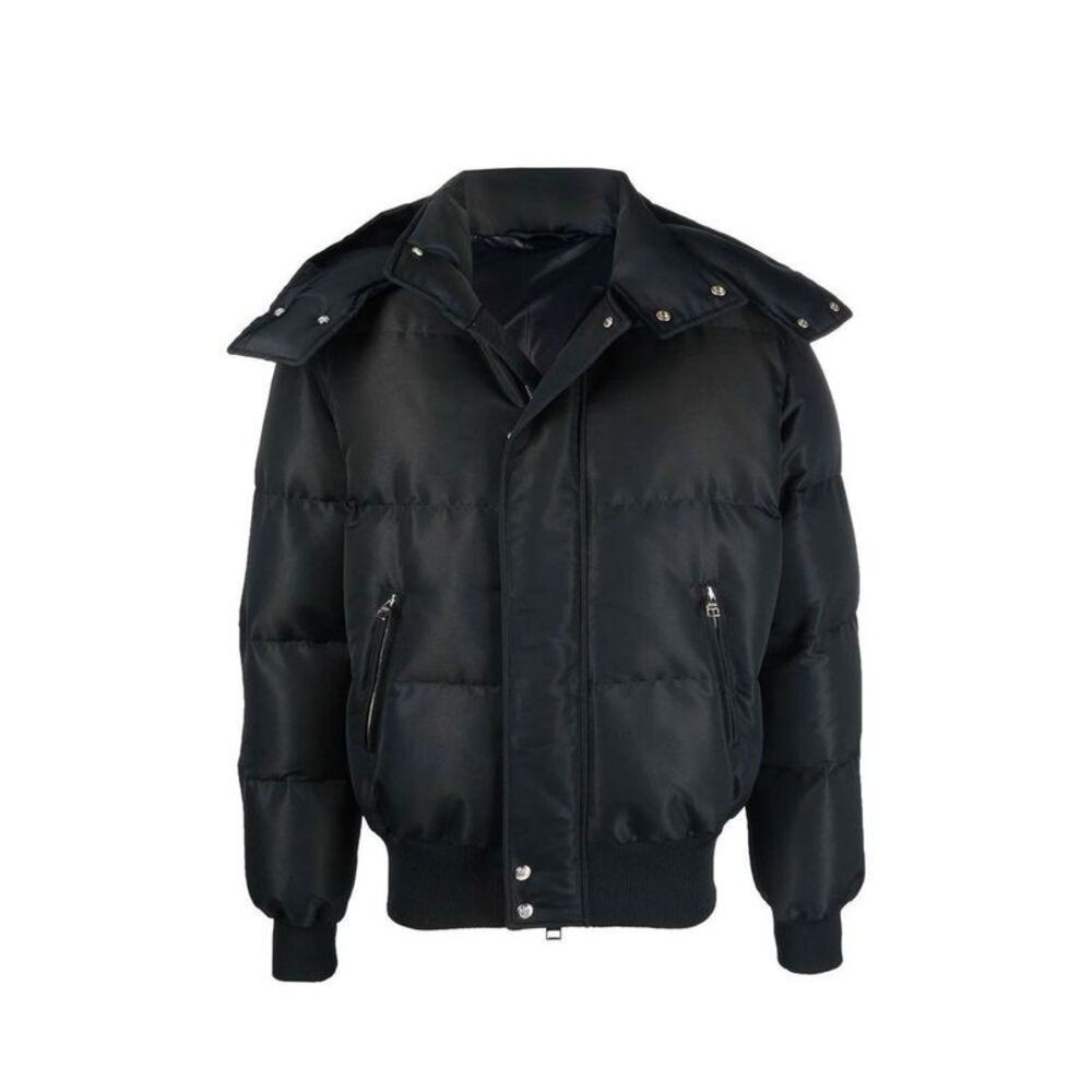 Alexander McQueen Polyamide Bomber Jacket Men Black Jackets